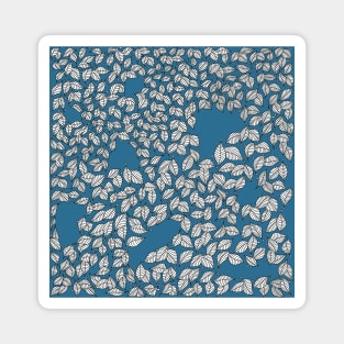 Blue garden Magnet