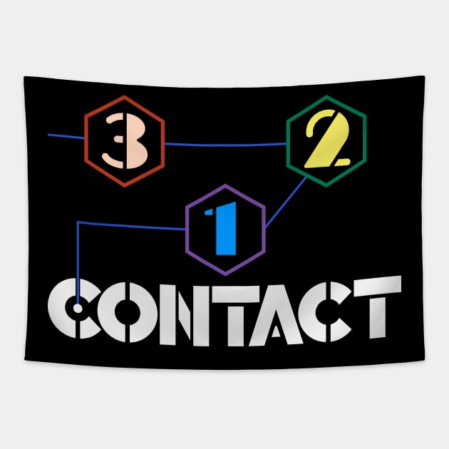 3-2-1 Contact Tapestry by RetroFitted