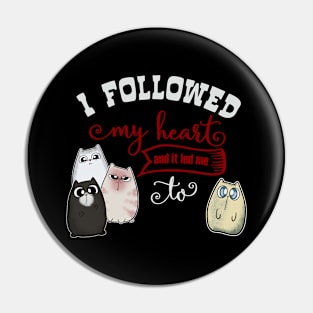 Followed my Heart lead me to Cute Cat Pin