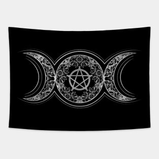 Triple Moon - Triple Goddess Ornament Tapestry