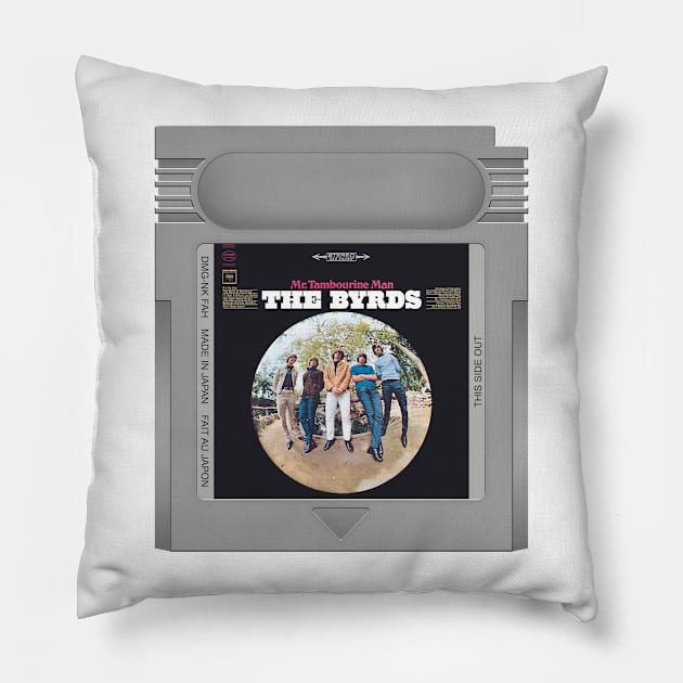 Mr. Tambourine Man Game Cartridge Pillow by PopCarts