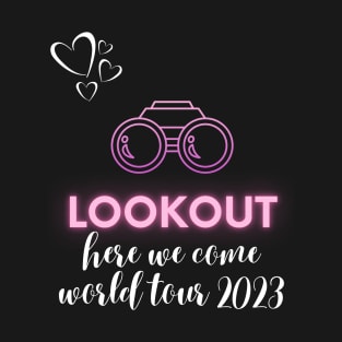 scentsy lookout, here we come, world tour 2023 T-Shirt
