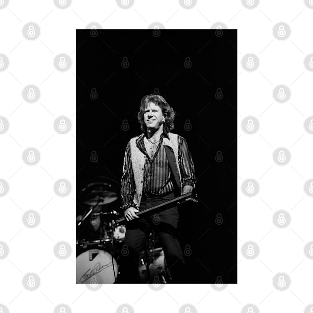 Keith Emerson ELP BW Photograph by Concert Photos