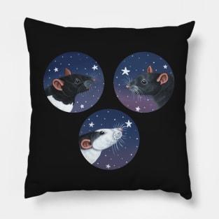 Midnight Rats Pillow