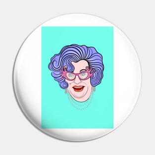 Dame Edna Everage Pin