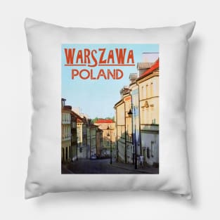 WARSZAWA - POLAND Pillow