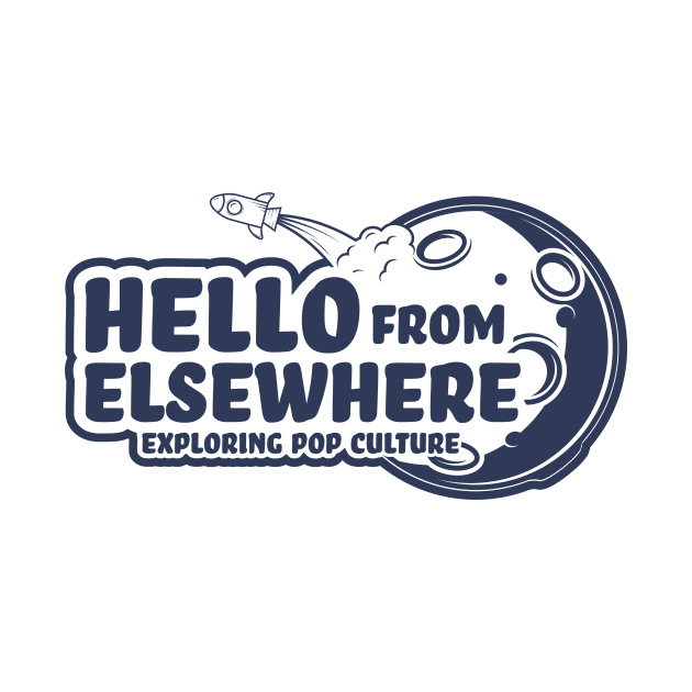 Hello from Elsewhere - Blue Logo by Hello from Elsewhere