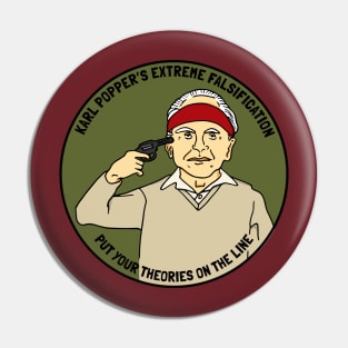 Karl Popper Falsification Pin