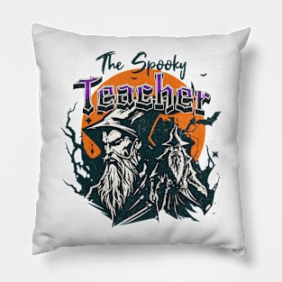 The Spooky Teacher Pillow