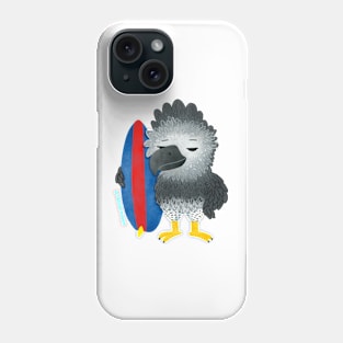 Harpy Eagle surfer Phone Case