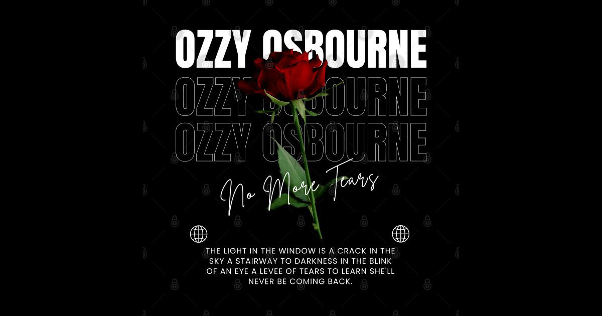 ozzy osbourne giving flowers