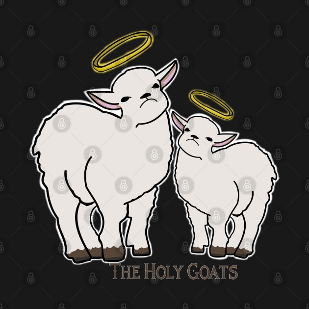 The Holy Goats Funny Animal Phrase by Punderstandable