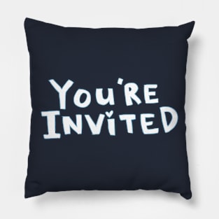 You're invited | Bunniesmee Engagement Edition Pillow