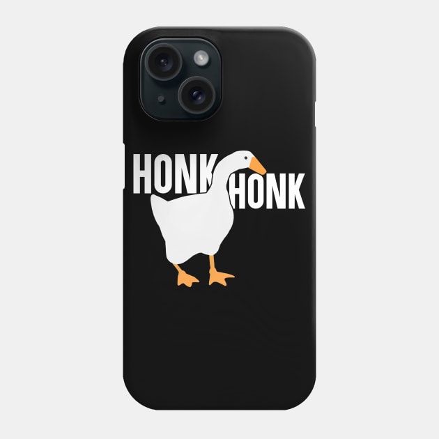 Untitled Goose Meme: Honk Honk Phone Case by artsylab