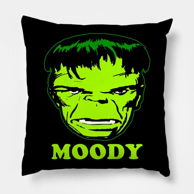 MOODY Pillow by ROBZILLA