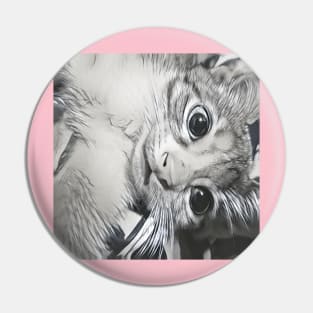 THE ADORABLE LOOK CAT PORTRAIT Pin