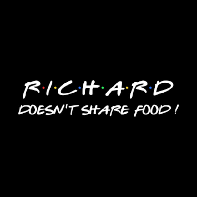 Richard doesn't share food ! - Richard - Phone Case