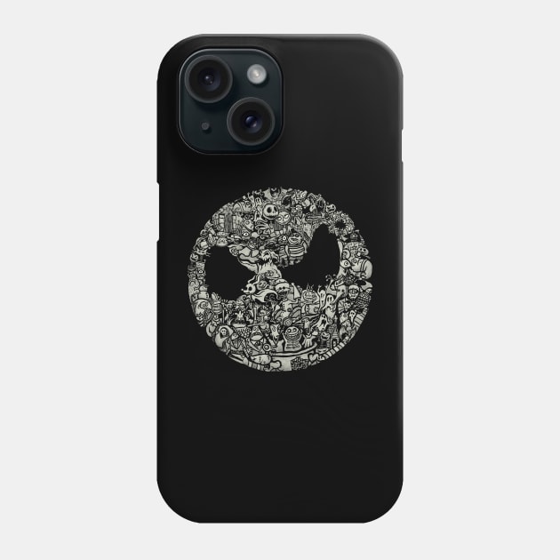 A Most Horrible Circle Phone Case by kg07_shirts