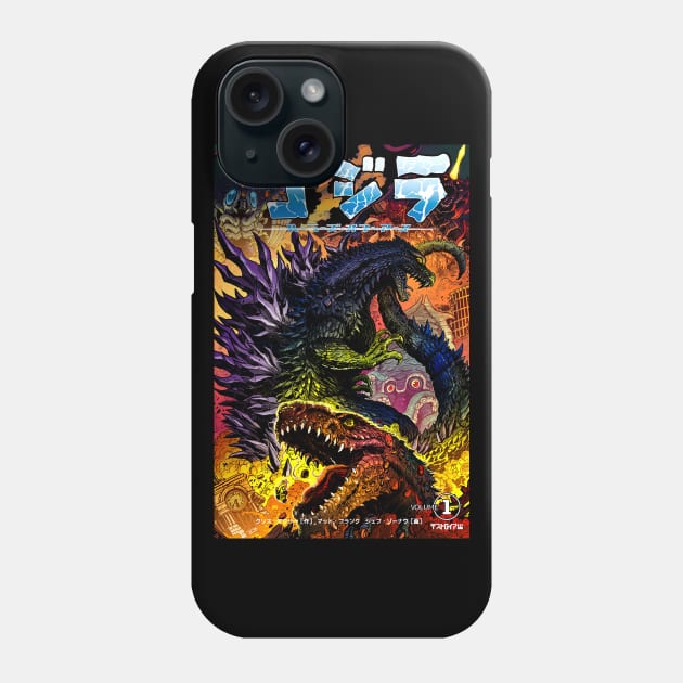 God Is Godzilla Phone Case by Bentonhio