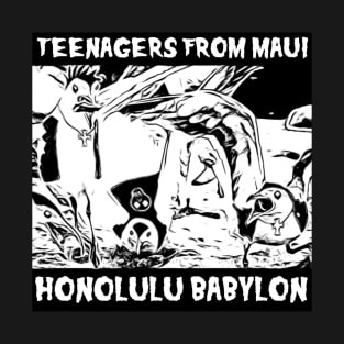 Teenagers From Maui - Black Background T-Shirt