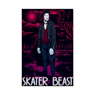 Vampire, Skateboard, Skater, City, Halfpipe, Boy T-Shirt