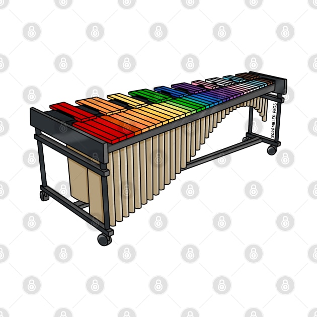 Progress Pride Flag Marimba by scrambledpegs