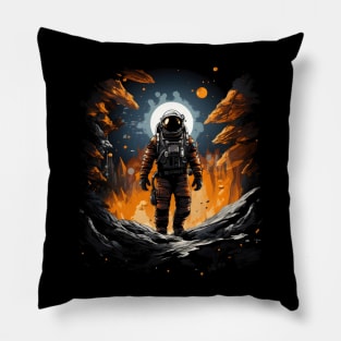 Space Explorer - Sci-fi Pillow