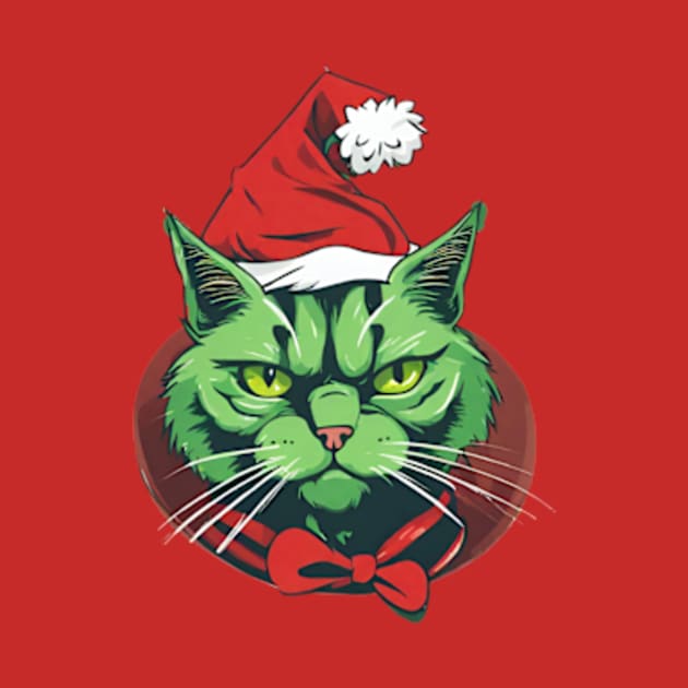 grinch cat version by cloudviewv2