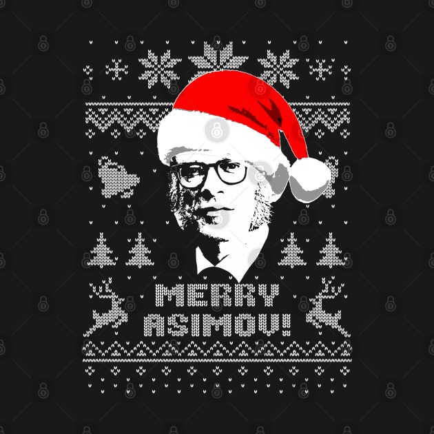 Isaac Asimov Merry Asimov by Nerd_art