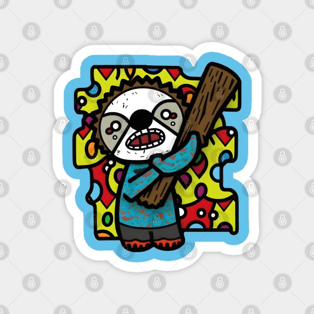 Sloth Lover Magnet by Xtian Dela ✅