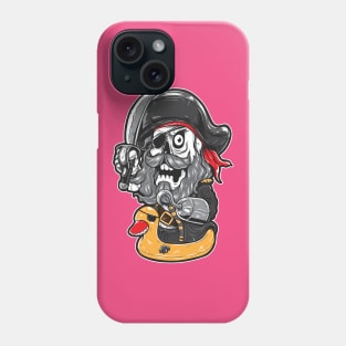 Funny Pirate On Duck Phone Case