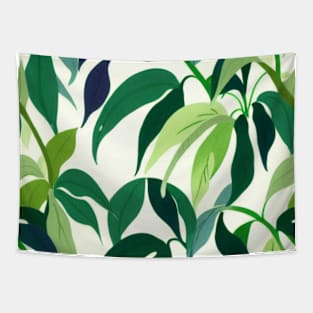 watercolor with leaf patterns Tapestry