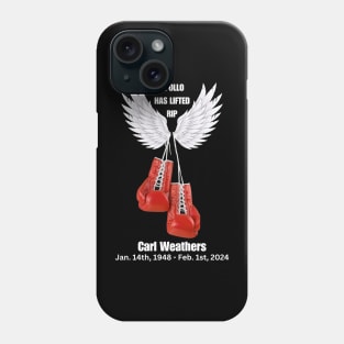 Carl Weathers Apollo Creed Memorial Tribute Phone Case