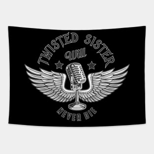 twisted sister will never die Tapestry