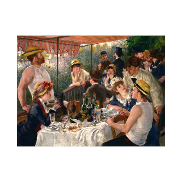 Pierre-Auguste Renoir Luncheon of the Boating Party Art Print 1881 Impressionism by ZiggyPrint