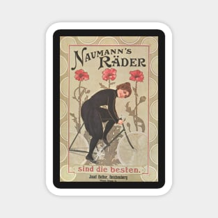 Naumann's Räder - Vintage Bicycle Poster from 1905 Magnet