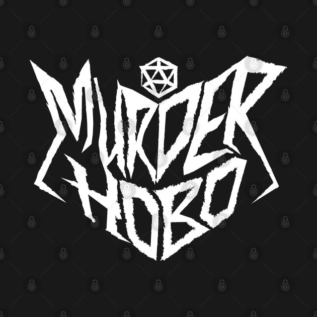 Murder Hobo DnD Metal Band Logo by DnlDesigns