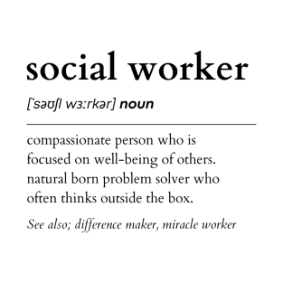 Social Worker Noun T-Shirt