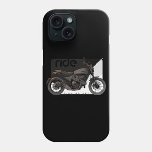 Ride Scrambler Icon dark cyber Phone Case