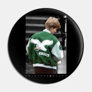 Princess Diana Eagles Jacket Pin