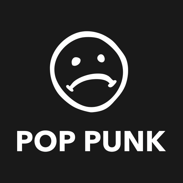 POP PUNK FROWNY FACE by TeeNZ