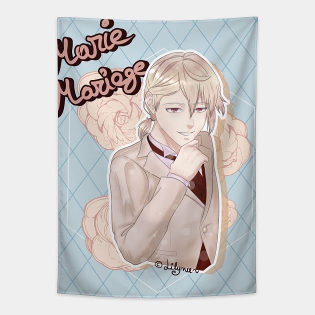 Minami Natsume Marie Mariage ( IDOLiSH7 ) Tapestry by Lilynee-