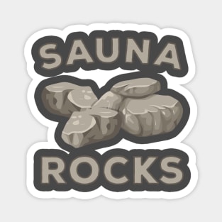 Sauna Rocks Magnet