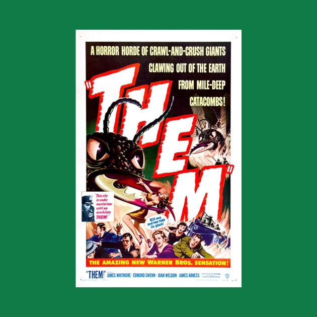 Vintage Movie - Them! by Kleiertees