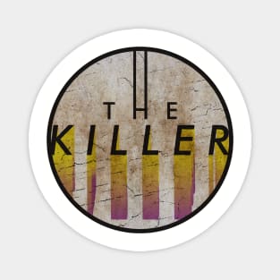 THE KILLER - VINTAGE YELLOW CIRCLE Magnet