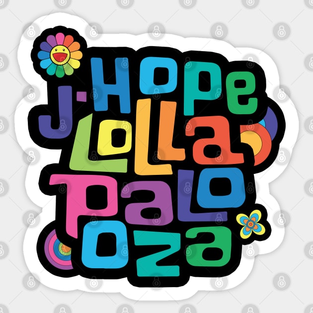 J-HOPE LOLLAPALOOZA - Jhope - Sticker