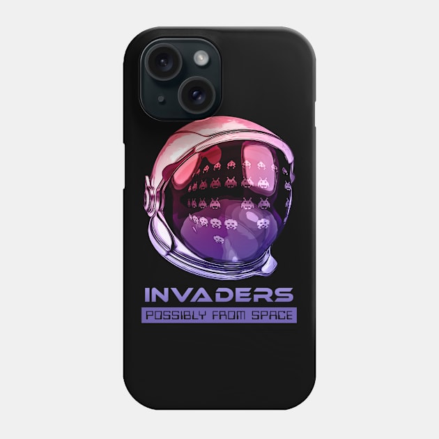 INVADERS...Possibly from space Phone Case by C3D3sign