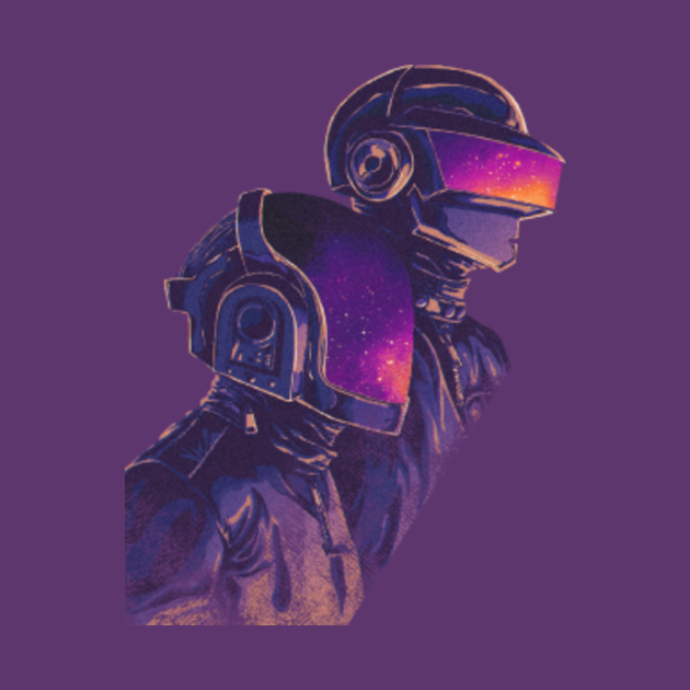 Daft Punk about Space Odyssey - Daft Punk - T-Shirt | TeePublic