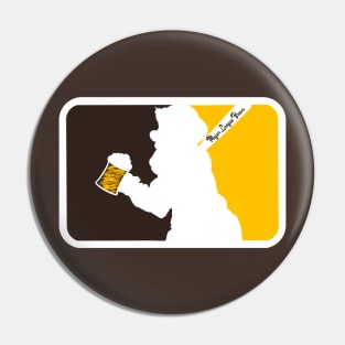 Swinging Friar Major League Brews Pin