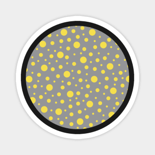 Polka Dot Illuminating Yellow / Ultimate Gray Magnet